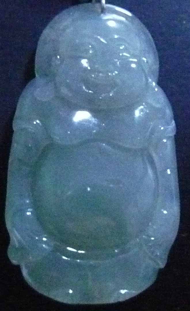 Jadeite pendant Buddha