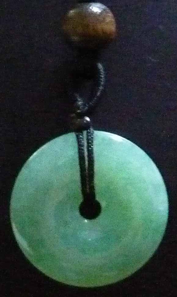 Jadeite pendant Safety Button