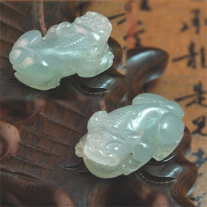 Jade Pendant - In the shape of Pixiu