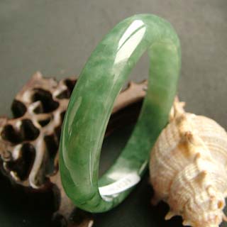 Oily Green round bangle